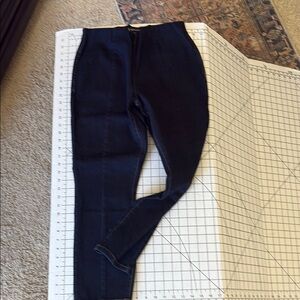 INC Dark Blue Flat Front Stretch pants